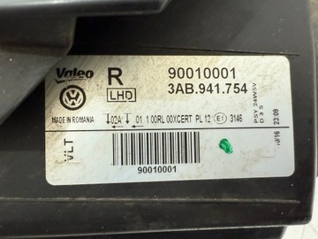 фото thumb №6, Volkswagen passat b7 3a лампа передняя правая перед идеальное состояние bi ксенон поворотный