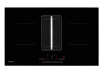 Płyta indukcyjna z okapem Cook&Flow 83 cm Concept IDV6083bc BLACK