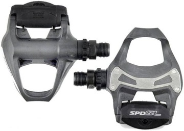 ПЕДАЛИ SPD-SL SHIMANO PD-R550 + СЕРЫЕ ДОРОЖНЫЕ БЛОКИ