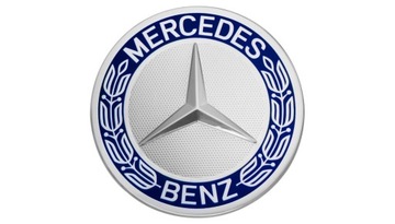 Алюминиевый диск MERCEDES, синяя центральная крышка OE