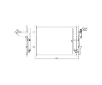 Купить Радиатор кондиционера mazda 5, 10 - 18 bbr461480a, фото thumb