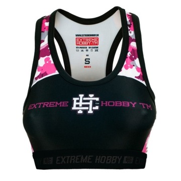 Женский топ EXTREME HOBBY PINK TEDDY BEAR, ЧЕРНЫЙ L