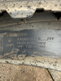 фото thumb №12, Porsche taycan cross turismo бампер перед