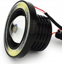 фото thumb №6, Свет движение dziennej drl angel eye белый 89mm