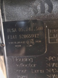 Протитуманна фара лампа led do рух dziennej fiat 500 x mopar 05747500 Доставка, фото thumb