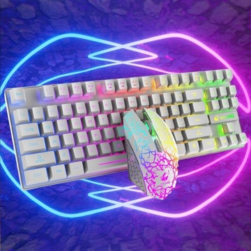 Беспроводная игровая система RGB белого цвета