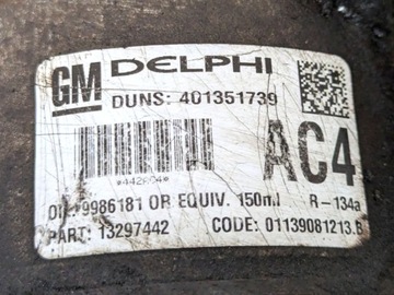 фото thumb №8, Компрессор кондиционера opel astra h рестайлинг 2009 13297442