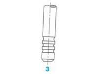 фото thumb №2, Клапан випускний renault laguna ii 2.2 vel satis 2.2 avantime 2.2