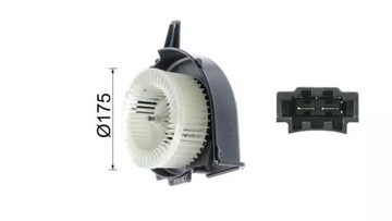 фото thumb №13, Ab 21 000p/bet повітродувка vw polo pq24 behr mahle
