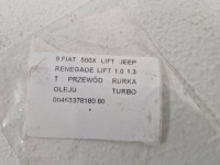 фото thumb №8, Fiat 500x 500 x 1.3 t b трубка  трубка шланг масла турбины турбина 00463378180