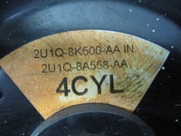 фото thumb №7, Ldv transit 2.4 tddi 04r насос воды 2u1q-8k500-aa 2u1q-8a558-aa