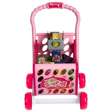 Ricokids 773401 розовая тележка для покупок