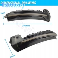 фото thumb №5, Rnvinry mirror динамический поворотник dla audi a3 s3 8v rs3 14 - 20