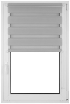 Rolety Dzień Noc na wymiar z napinaczem 53x150 cm