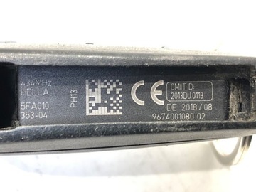 фото thumb №11, Набір замок запалювання комп'ютер двигуна модуль bsi вставка замка peugeot 308 ii