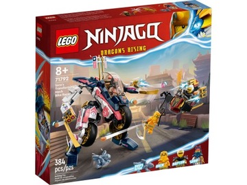 LEGO NINJAGO 71792 МЕХ СОРА, ПРЕВРАЩАЮЩИЙСЯ В МОТА