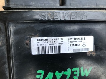 фото thumb №8, Компьютер двигателя renault scenic i 99-02 s118301104a 8200124318