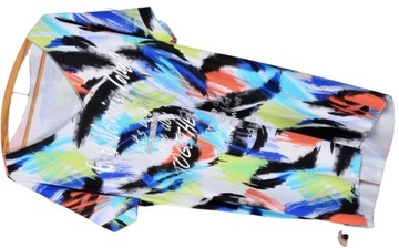 223 СВОБОДНОЕ ПЛАТЬЕ OVERSIZE ЦВЕТЫ МОЗАИКА