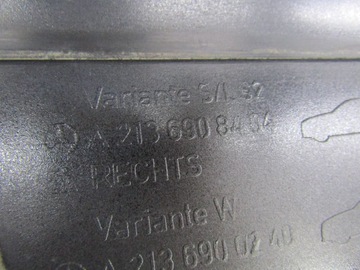 фото thumb №10, Mercedes e w213 планка порогова права a2136908404