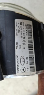 Mercedes actros mp4 протитуманна фара правий перед з led a9608203056 a9608203256 eu Ціна, фото thumb