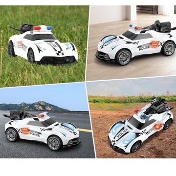 АВТОМОБИЛЬ ПОЛИЦИЯ RC ДИСТАНЦИОННО УПРАВЛЯЕМЫЙ ГОНОЧНЫЙ АВТОМОБИЛЬ С ДЫМОВЫМ ПАРОВЫМ АВТОМОБИЛЕМ