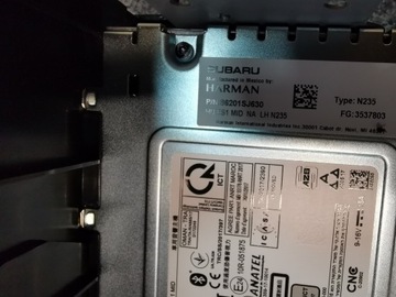 фото thumb №11, Subaru forester v sport радіо навігація usa 86201sj630