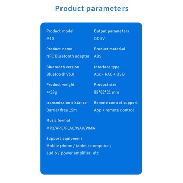 Адаптер беспроводного приемника NFC Bluetooth 5.0
