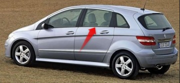 фото thumb №4, Планка накладка хром mercedes b w245 зад лівий