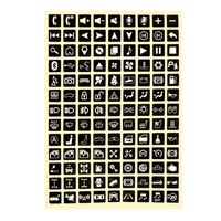 фото thumb №13, Наклейки naprawcze na панель кондиционер переключатель декор реле etykiet