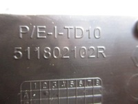 фото thumb №3, Заглушка бампера перед renault trafic iii 14-19 511800680r