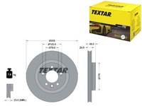 фото thumb №1, Тормозные диски тормозные 2szt. задняя land rover discovery v range rover iv