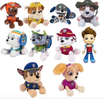 Плюшевый талисман СКАЙ, розовая собака Paw Patrol, 20 см