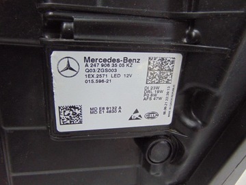 фото thumb №10, Mercedes gla w247 лампа левая полный led a2479063505