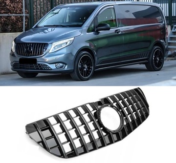 СНЯТИЕ РЕШЕТКИ MERCEDES VITO W447 PANAMERICANA AMG