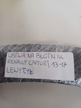 фото thumb №13, Планка na крило лівий зад заднє ліва renault captur i 13-17