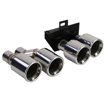 фото thumb №8, Дифузор bmw f10 f11 м-пакет + глушник вихлоп хром стиль m550