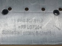 фото thumb №7, Audi a4 b9 8w0 рестайлинг s-line защита плита pod бампер передний перед пол