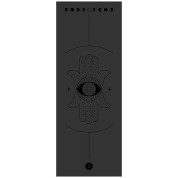 Moonholi PRO STICKY ILLUMINATION BLACK противоскользящий коврик для йоги