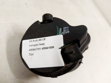 фото thumb №6, Audi a6 c5 галоген левый лампа противотуманная левая