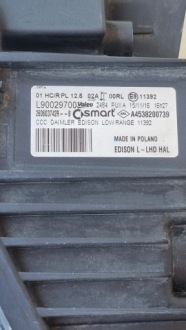 фото thumb №7, Фара ліва перед передня smart fortwo iii c453, 2014–2024 європа bdb стан