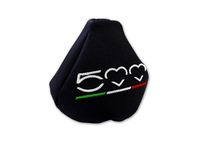 фото thumb №11, Чорний чохол домкрата перемикання передач fiat 500 вишивка