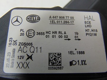 фото thumb №15, Лампа левая перед mercedes vito w447 a4479067700 идеальное состояние демонтаж европа