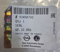фото thumb №6, Opel vivaro b уплотнитель стёкла боковой зад 93458792 новая оригинал