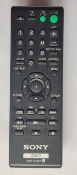 ПУЛЬТ SONY RMT-D197P ДВП SR 120 ДВП SR150 ДВП SR160