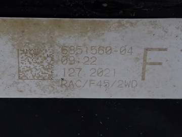 фото thumb №10, Візок підрамник колиска балка підвішування зад bmw 2 f45 f46 6851560 6851560-04