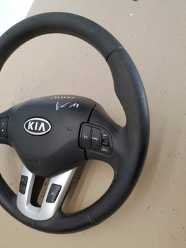 фото thumb №6, Кермо + подушка безпеки багатофункціональний шкіряний kia sportage iii роки 2010-2015