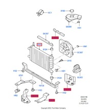 фото thumb №1, Ford оригинальный номер 97kb-8005-ca радиатор, система охлаждение двигателя