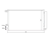 фото thumb №1, Радіатор кондиціонера opel combo d 2012- 50512105