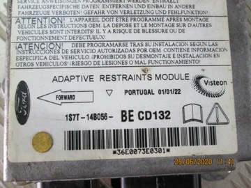 фото thumb №2, Датчик модуль подушка безопасности ford mondeo mk3 1s7t14b056be