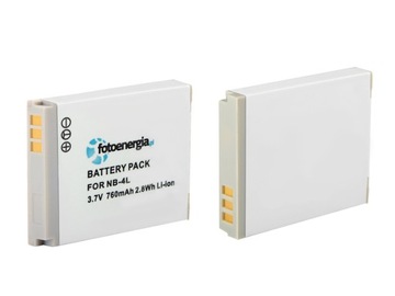 АККУМУЛЯТОР NB-4L ДЛЯ CANON IXUS 20 30 40 50 iSD750 760MAH